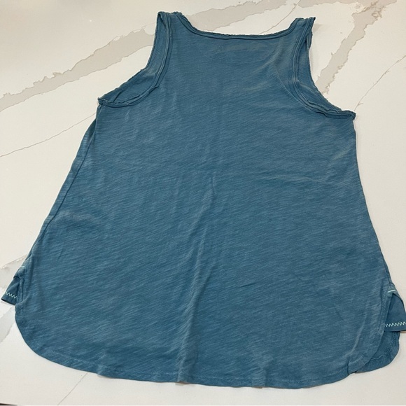 Anthropologie Pure + Good blue Tank top size small - Picture 6 of 8